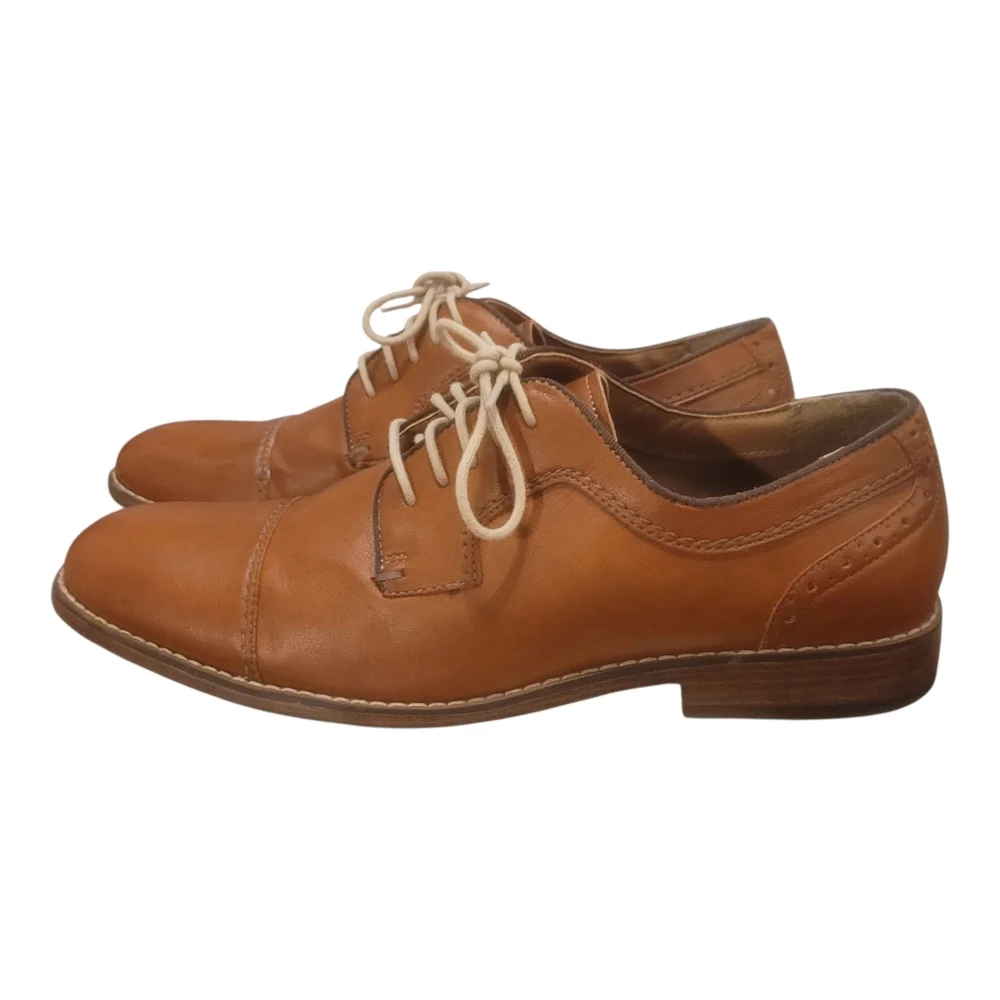 Crown &‎ Ivy Norris Oxford Cognac Men's Size 12 Medium